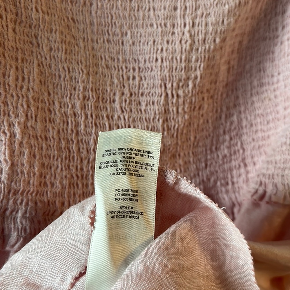 Aritzia Pink Smocked Mini Dress - Picture 5 of 11